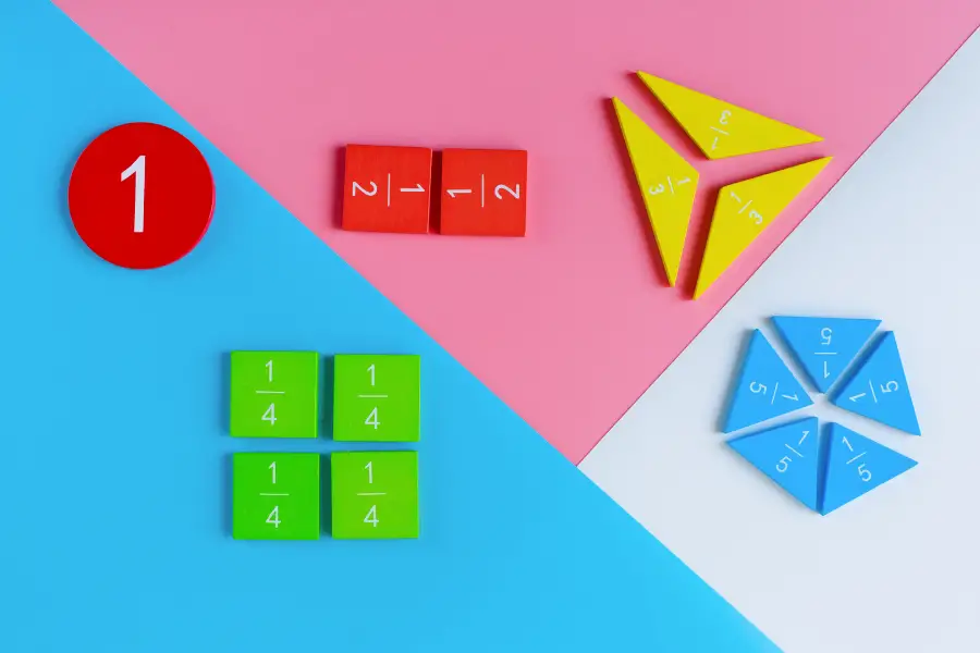 Teaching fractions to preschoolers lesson