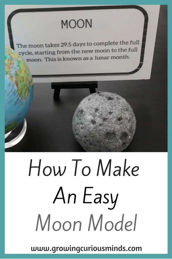 How To Make An Easy (And Fun) Moon Model
